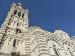 Southwest side of the Notre-Dame de la Garde basilica