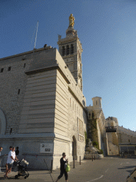 North corner and tower of the Notre-Dame de la Garde basilica