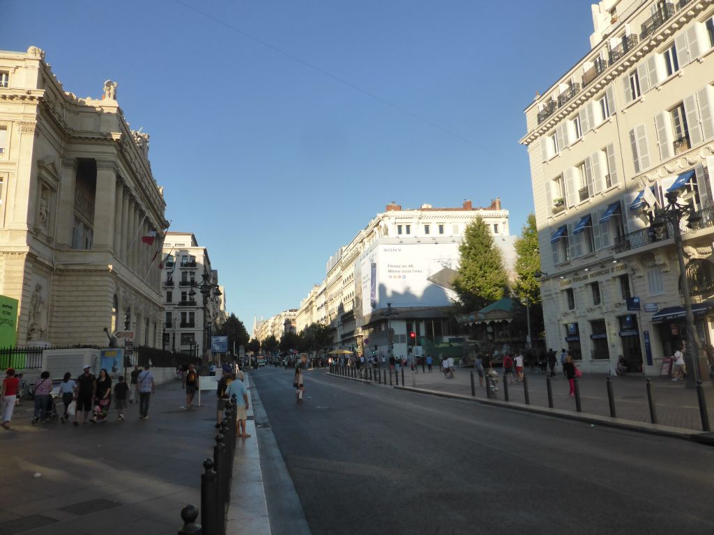 The La Canebière street