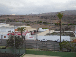 Mountains and hills at the north of the town, viewed from the fifth floor of the Abora Buenaventura by Lopesan hotel