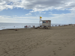 Life guard at the Playa del Inglés beach