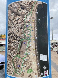 Map of the Playa del Inglés Aparcamiento shopping mall