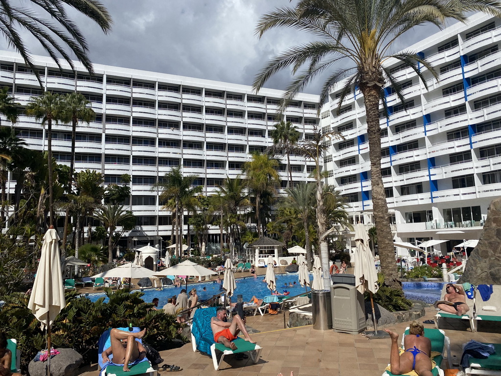 The west swimming pool at the Abora Buenaventura by Lopesan hotel