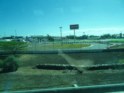 The Gran Karting Club, viewed from the bus to Las Palmas at the GC-1 road