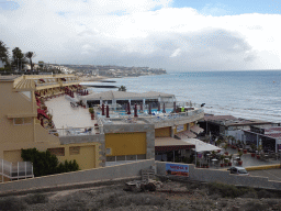 The Atlantic Shopping Center, viewed from the Paseo Costa Canaria street