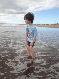 Tim at the Playa del Inglés beach