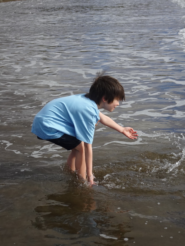 Max at the Playa del Inglés beach