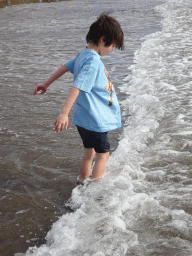 Max at the Playa del Inglés beach