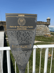 Information on the Castelo do Queijo castle