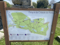 Map of the Parque da Cidade do Porto park