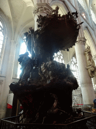 Pulpit of St. Rumbold`s Cathedral