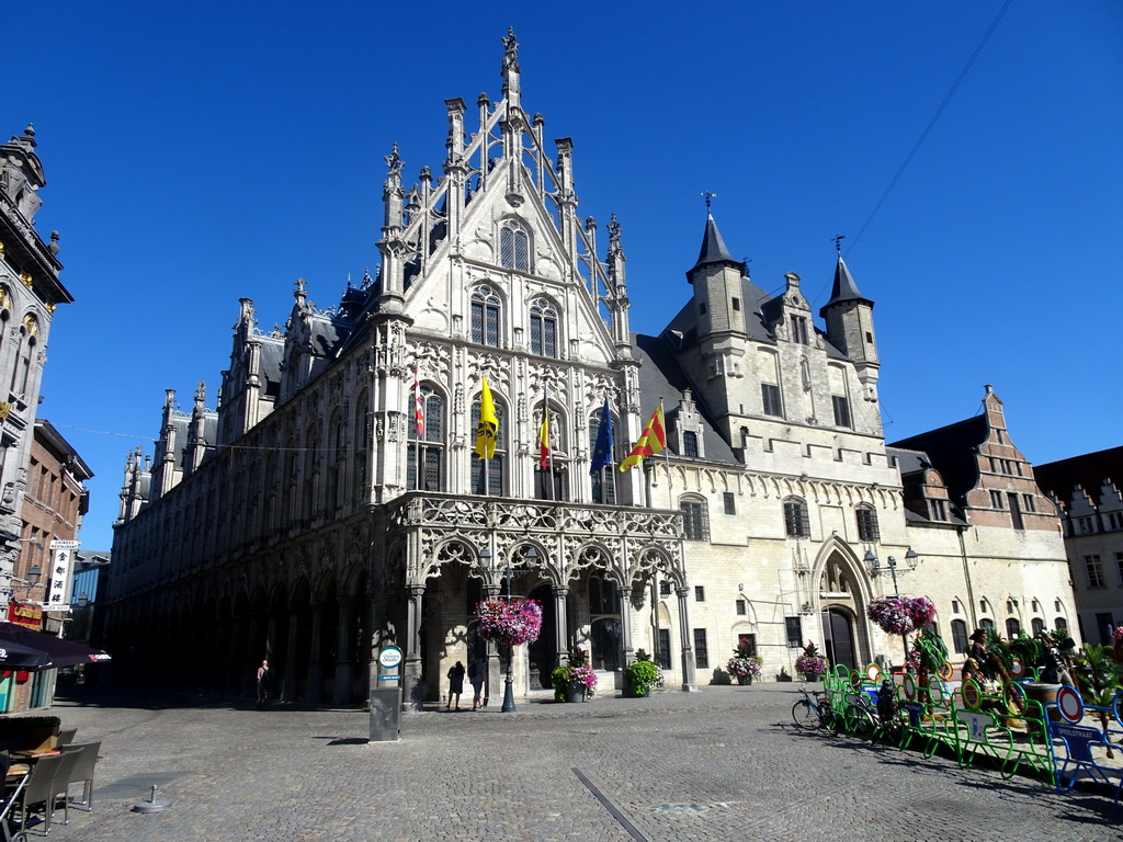 Front of the City Hall at the Grote Markt square