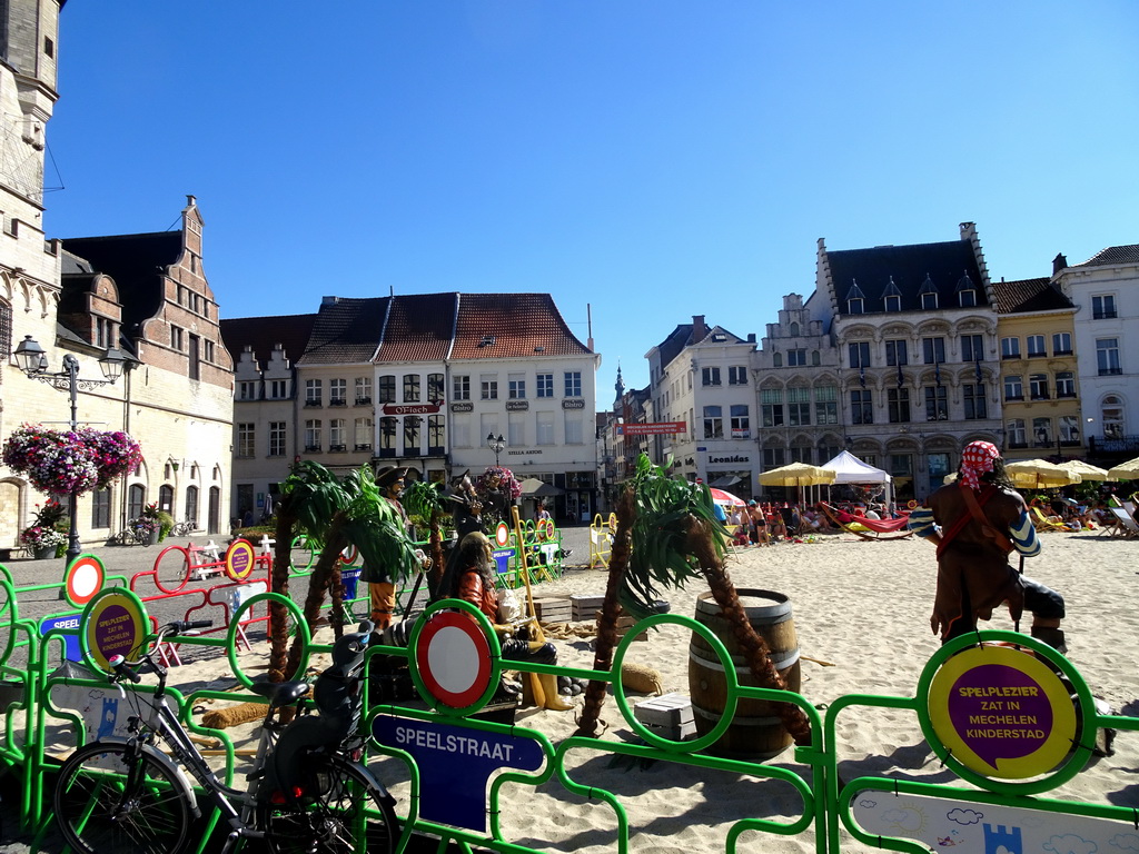 Playground at the Grote Markt square