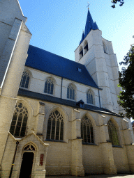 North side of the Sint-Janskerk church at the Sint-Janstraat street