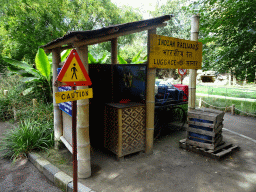 Indian luggage storage space at the Asia section of ZOO Planckendael