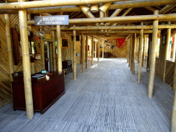 Interior of the Indian travel bureau at the Asia section of ZOO Planckendael