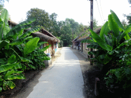Indian village Kerala at the Asia section of ZOO Planckendael