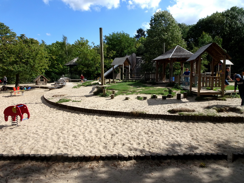 Playground at the Africa section of ZOO Planckendael
