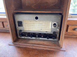 Old radio at the second floor of the boat at the Africa section of ZOO Planckendael