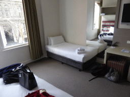 Our room in the Pensione Hotel Melbourne