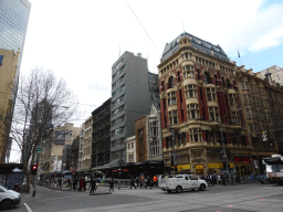 The crossing of Elizabeth Street and Collins Street