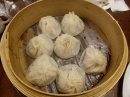 Dumplings at a Chinese restaurant at Little Bourke Street