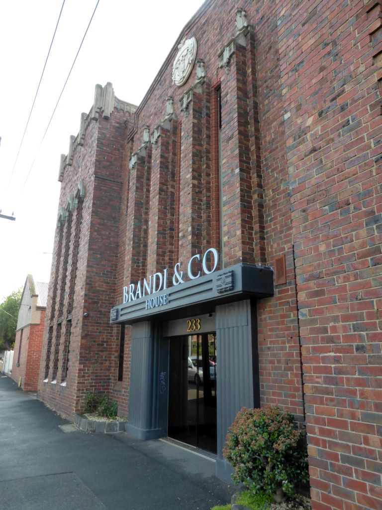 Front of the Movember Headquarters Australia building at Punt Road