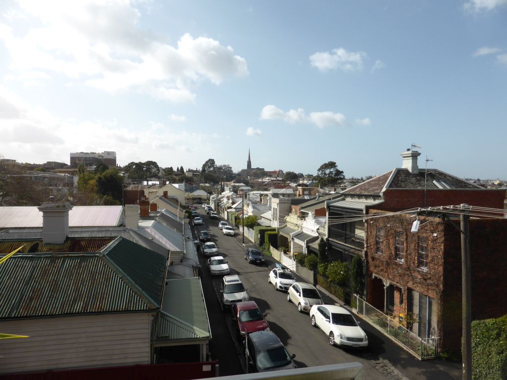 The Crofts and surroundings, viewed from the balcony at the Upper Floor of the Movember Headquarters Australia building at Punt Road