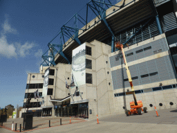 East side of the Melbourne Cricket Ground at Yarra Park