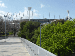 The William Barak Bridge and the Melbourne Cricket Ground
