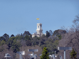 Tower of the Government House, viewed from the William Barak Bridge