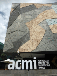 Front of the Australian Centre for the Moving Image at Flinders Street