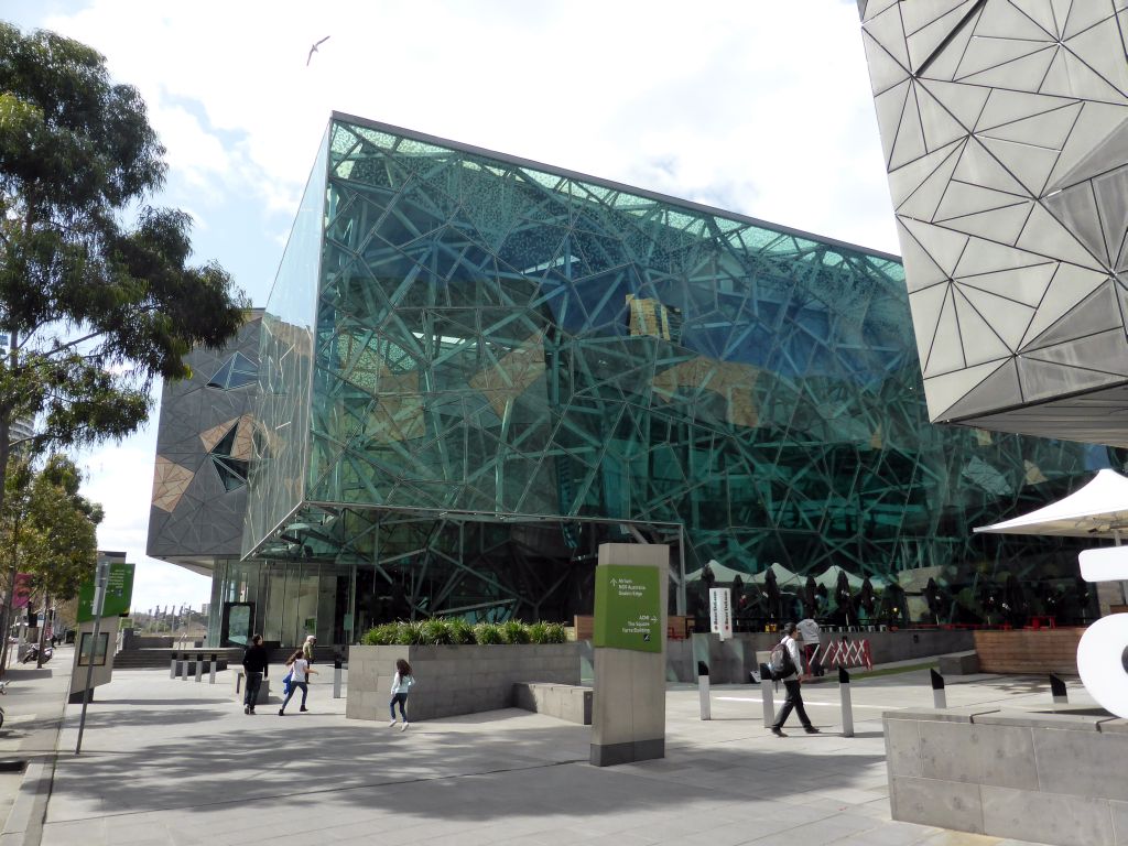 Front of the Ian Potter Centre at Flinders Street