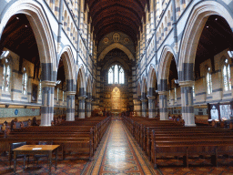 Nave, apse and altar of St. Paul`s Cathedral