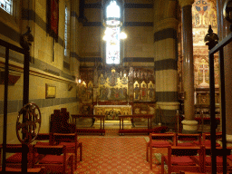 Left side chapel of St. Paul`s Cathedral