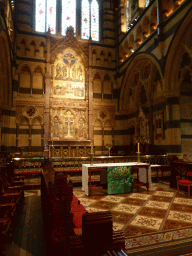 Choir, apse and altar of St. Paul`s Cathedral