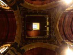 Ceiling of the nave of St. Paul`s Cathedral, with the Moorhouse Tower Lantern