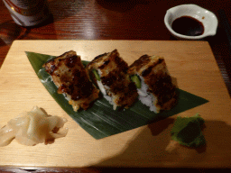 Sushi at the Hibachi Japanese Grill Restaurant at King Street