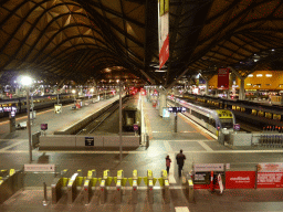 Interior of the Southern Cross Railway Station, by night