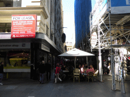 Restaurants at Degraves Street, viewed from Centre Place