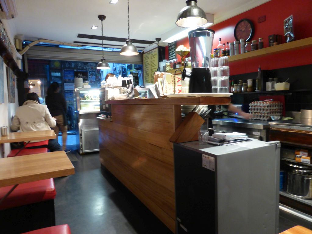 Interior of the Aix Café at Centre Place