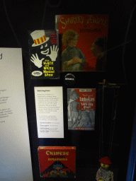 Information and items on racial comedy, at the `Identity` room at the Second Floor of the Immigration Museum