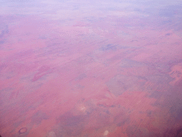 The Gibson Desert, west of Lake Gregory, viewed from the airplane to Bali