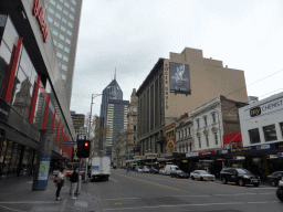 Elizabeth Street with the former General Post Office and the Melbourne Central Tower