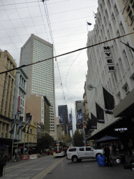 The west side of Bourke Street