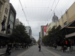 The east side Bourke Street