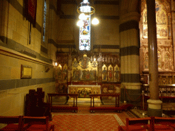 Left side chapel of St. Paul`s Cathedral