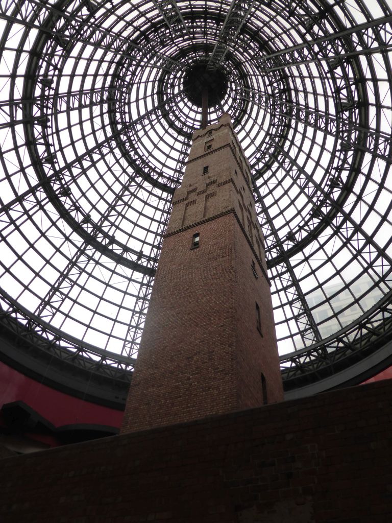 Coop`s Shot Tower at the Melbourne Central Shopping Centre