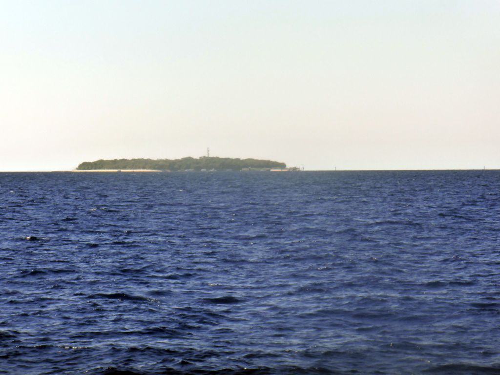 The Green Island, viewed from our Seastar Cruises tour boat coming from Cairns