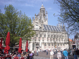 The City Hall of Middelburg and the Markt square
